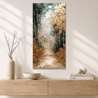 «Green Gold Zendaya II - Green Moody», reproduction d'art encadrée