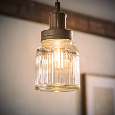 16 cm H Novelty Glass Pendant Shade ( Screw On )