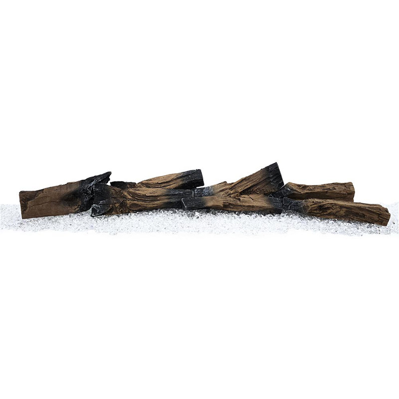 Ensemble d'accessoires de bûches pour foyers électriques Modern Ember Skyline et Highmark