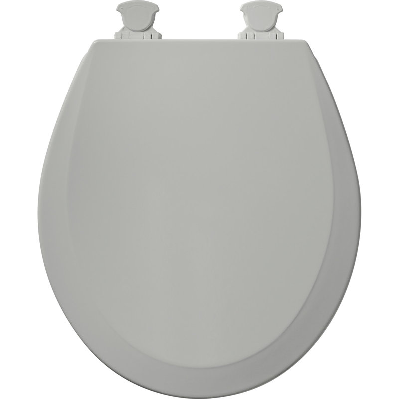 500EC Round Toilet Seat, Ice Grey