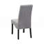 Ensemble de 2 chaises d'appoint rembourrées en velours