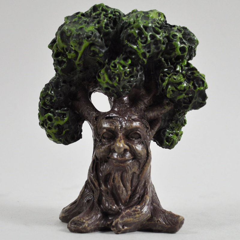 Decorative Fairy Garden Man Face Tree Ent Statue