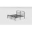 Metal Platform Bed Frame King Size, 18 Inch Heavy‑Duty Noiseless Bed Frame with 44" Arched Headboard, No Box Spring, Under Bed Storage Space, Black-540552450