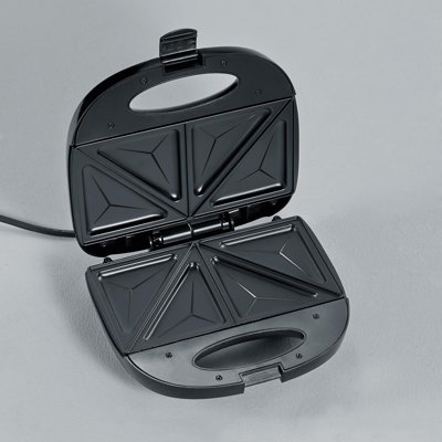 Sandwich-Toaster 2969, 600 W, mit Antihaftbeschichtung, hochhitzebestänig, rutschfeste Gummifüße