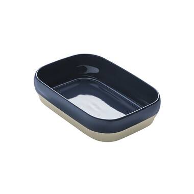 Peugeot Appolia Rectangular Baking Dish Ecru 5.5 qt - 60008