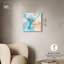 Art abstrait bleu Quori III -603569339-603569329