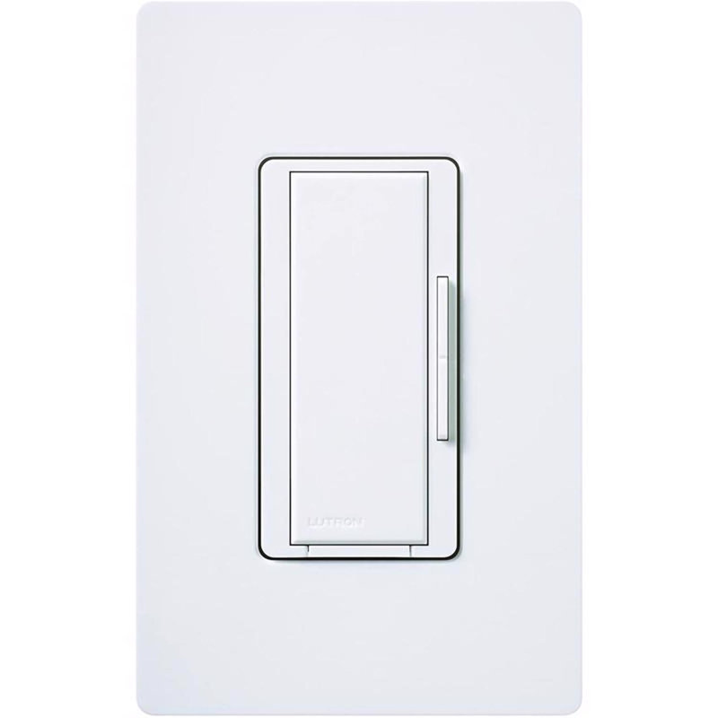 1 gradateur blanc Lutron Maestro 600 W à double commande