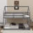 Arja Twin Over Twin Bunk Bed, Rubber Wood House Bed Frame-949605992