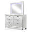 Commode double 6 tiroirs avec miroir Waldrup-227643155