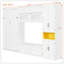 Lit escamotable simple en bois avec meuble télé, 2 tiroirs, tablettes et armoires, blanc-129747072