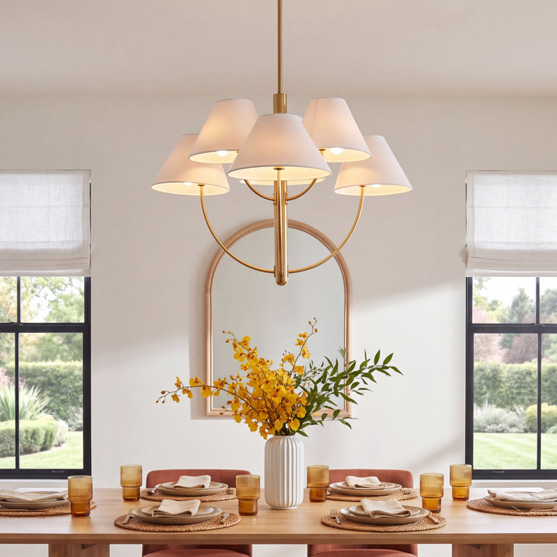 Cooperton Madsen 6 Light 32" Chandelier