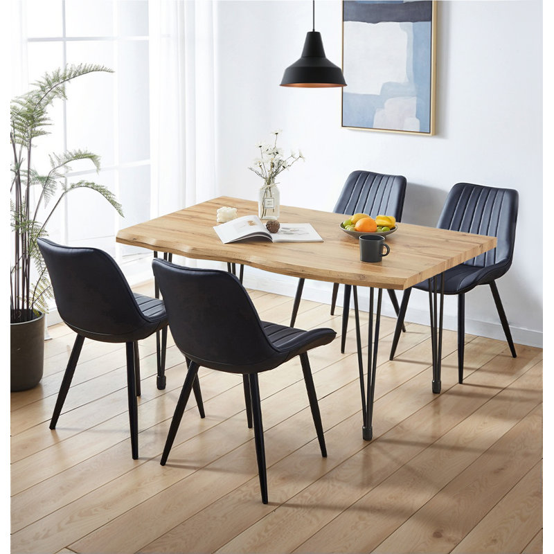 Mose 4 - Person Dining Set, 76cm H x 120cm L x 80cm W