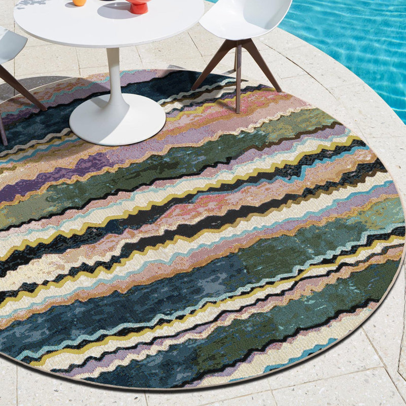 Tapis Core Hower, Rond 5 pi 1 po