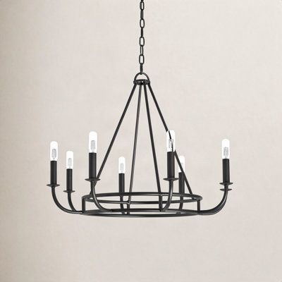 Akir 8 - Light Metal Dimmable Chandelier
