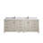 Aberdeen 84'' Double Bathroom Vanity with Quartz Top-94237936