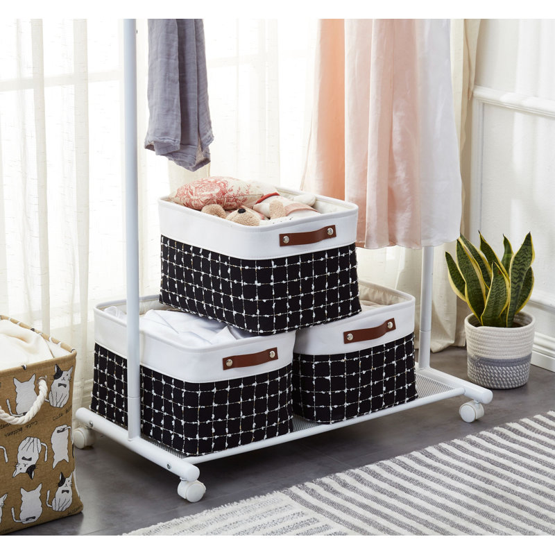 Ensemble de bacs en tissu