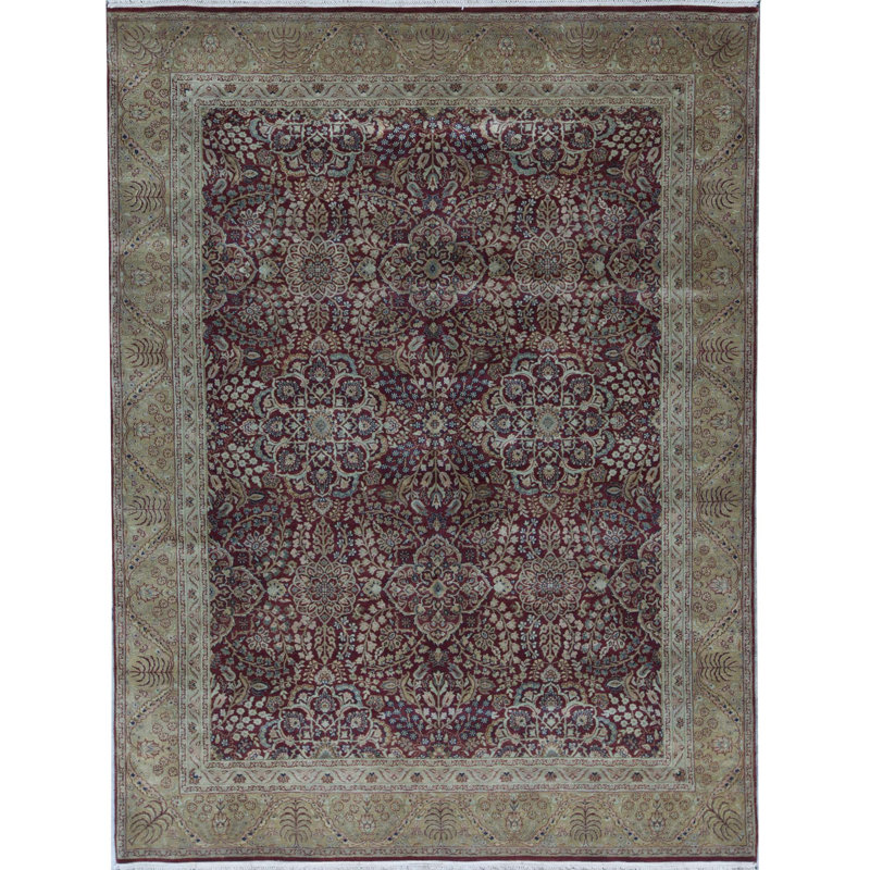 One-of-a-Kind 8' X 10'6" New Age Wool Area Rug in
