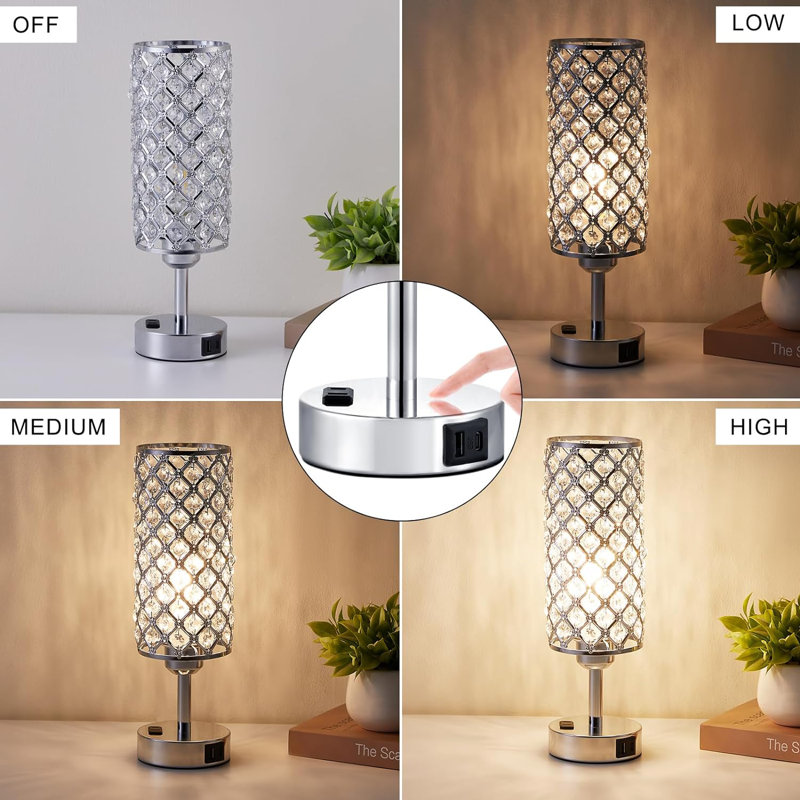 Metal USB Table Lamp