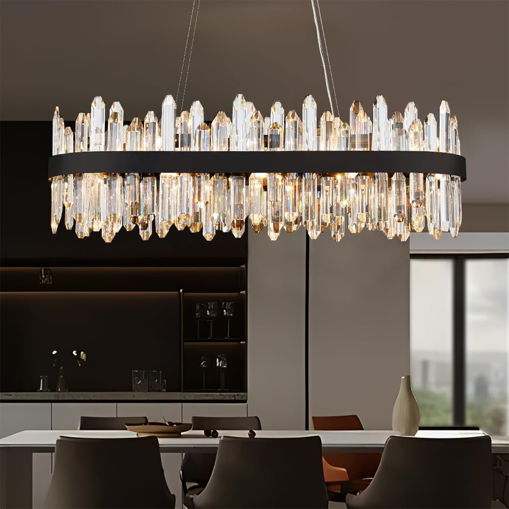 Everly Quinn Polaris 20 - Light Dimmable Square / Rectangle Chandelier ...