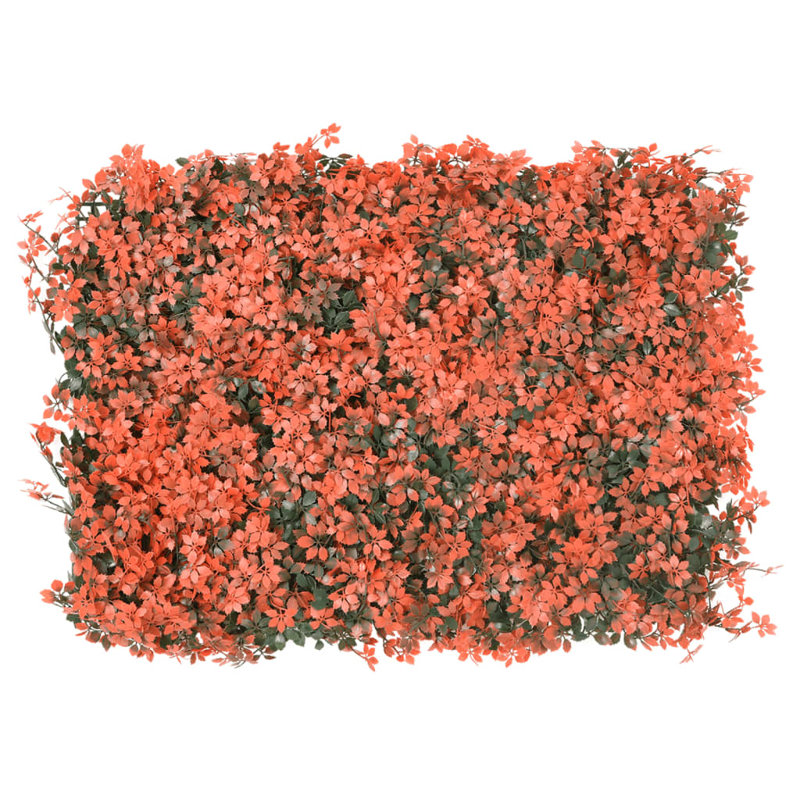 60 cm W Lawn Edging Fencing, Light red