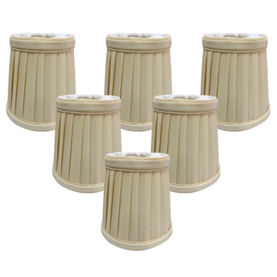 4.25 in. H Silk Empire Candelabra Shade