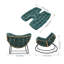 Fleece Fabric；Iron Rocking Chair-1993216751