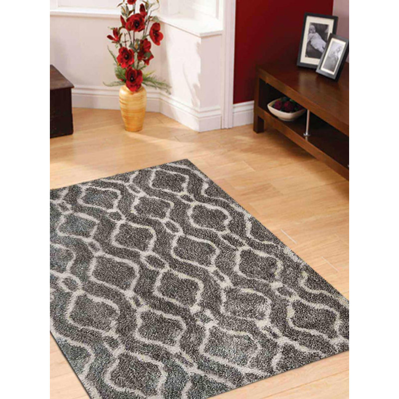 TAPIS EN POLYESTER CONÇU À LA MAIN Vivanco Motif géométrique