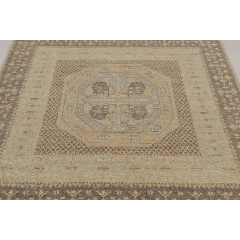 Burano Handmade Silk and Wool Area Rug