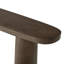 Console Yetter - Placage de chêne brun rustique