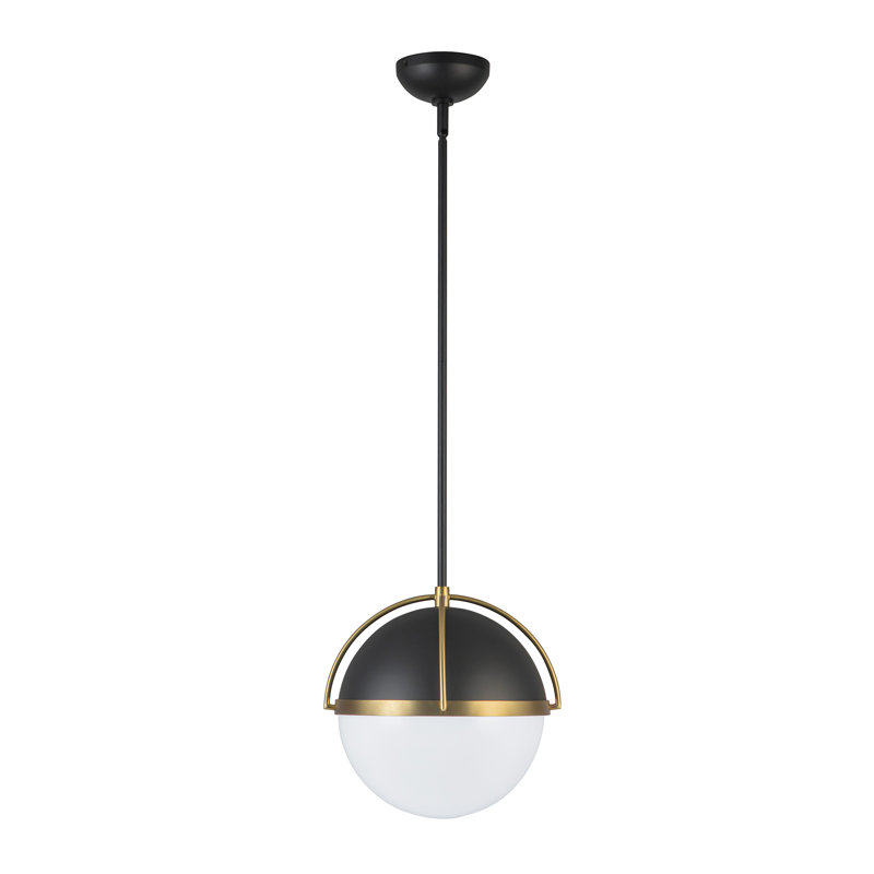 Luminaire suspendu 1 lumière 15,4 po Lucai