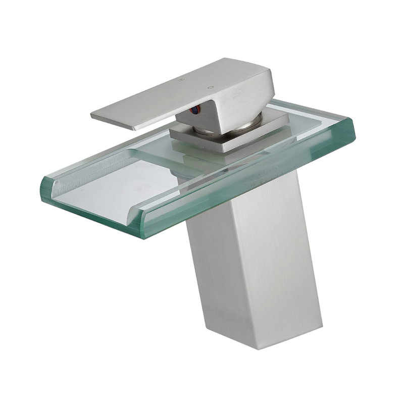 Single-Hole Single-handle Bathroom Faucet, Brushed Nickel