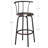 Ilkley 39.5" Swivel Bar Stool-1638749621