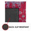 Tapis 128 M / W S / R en rouge / bleu marine-1642649458