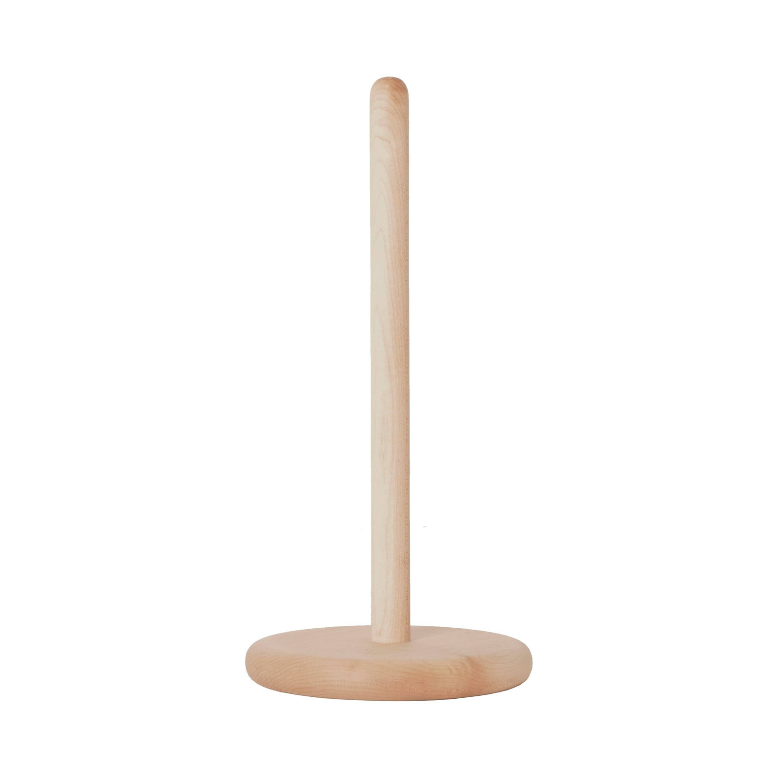 Simple Wood Freestanding Paper Towel Holder