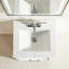 Meuble-lavabo autoportant simple avec comptoir