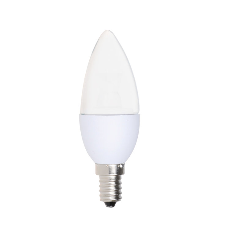40-Watt Equivalent E12 Candelabra Frosted Dimmable LED Light Bulb Contractor Pack, 2700K Soft White, 60-pack