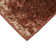 Abstract Machine Woven Polypropylene Area Rug in Orange