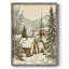 «Christmas Holiday Art Dxxi», reproduction d'art encadrée - bois massif-1285804359