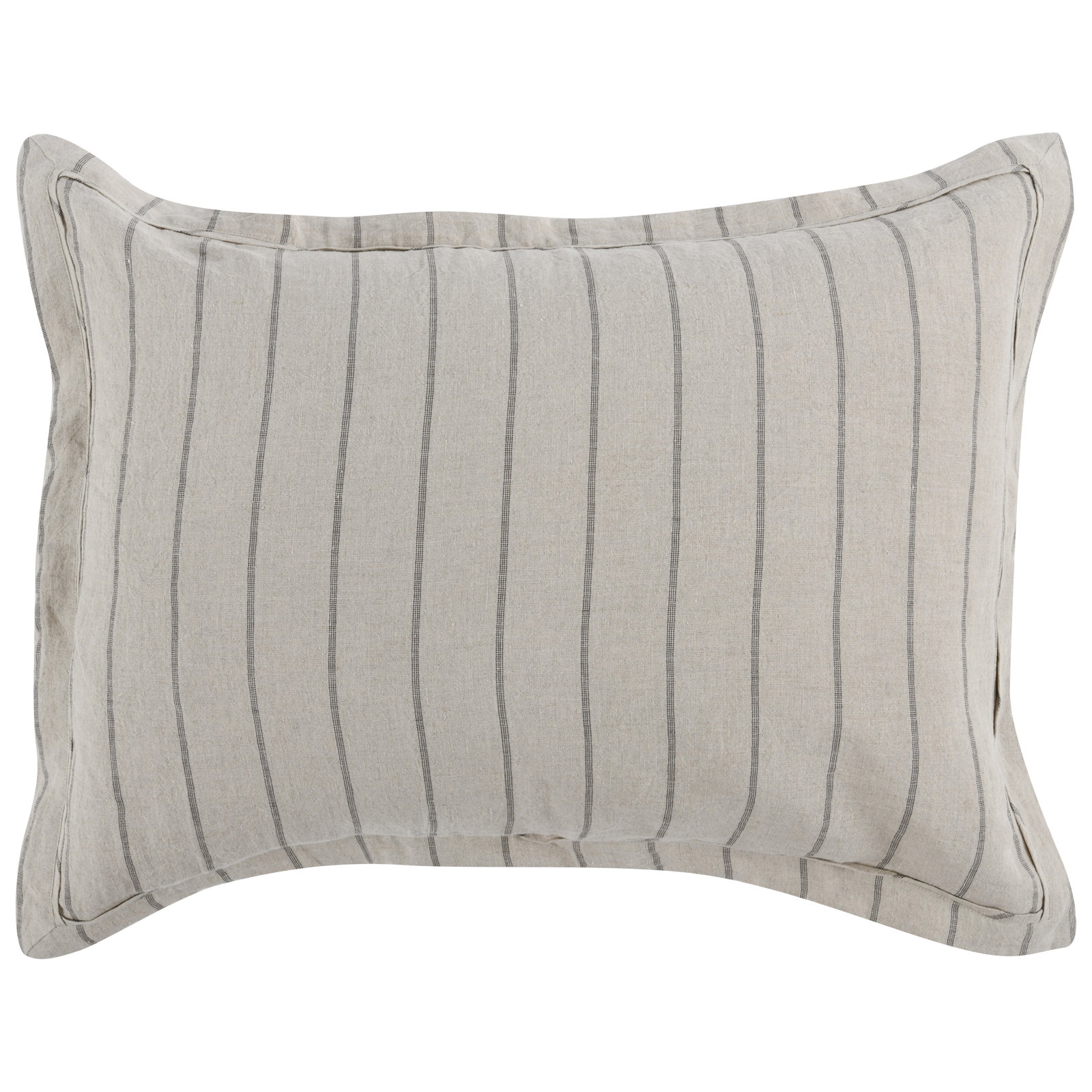 Keegan Belgian Flax Linen Sham Set, Standard, Natural