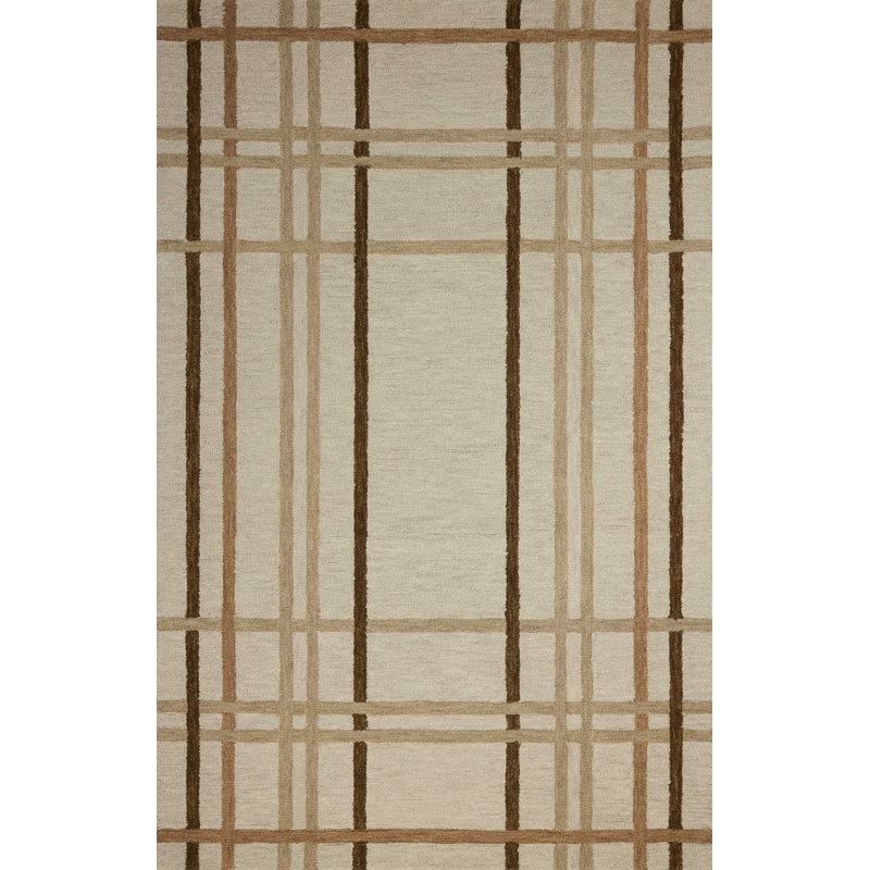 Magnolia Home by Joanna Gaines x Loloi Waylon Natural / Bark Area Rug, Rectangle 3'6" x 5'6"