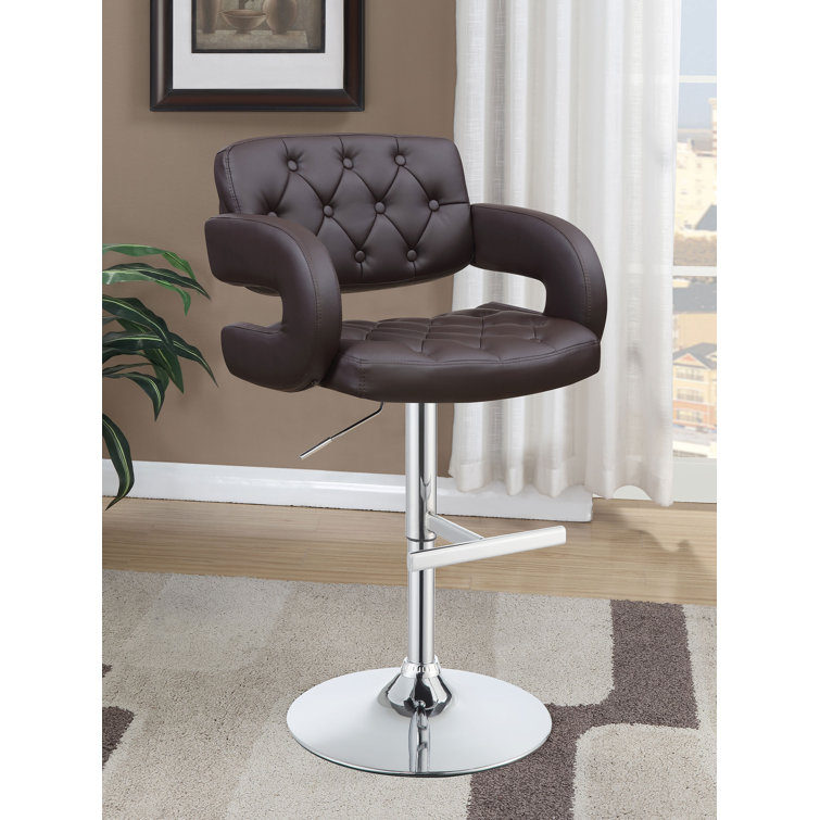 Woolery Swivel  Adjustable Height Bar Stool