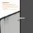 Myrone Rectangular Bathroom Mirror Wall Mount Frame Mirror Vanity Metal Mirror-1532813964