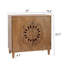 Armoire d'appoint rustique en bois 2 portes Rustic