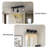 3-light Modern Rotatable Vanity Light