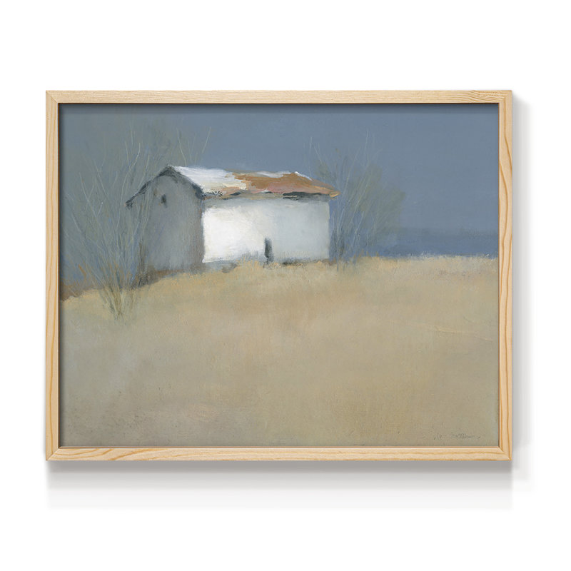 Old Homestead - Reproduction encadrée - Restickable, H 8 po x l 10 po, Naturel