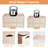 2Pcs 56L Collapsible Storage Bins With Dustproof Lid Waterproof Interior Bag Handle Stackable Storage Box Container Utility Organizer Crate For Campin-1272404573-1272404579-1272404576