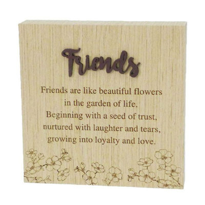 «Friends With Saying Block»