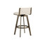Arizona Swivel Upholstered Stool with Metal Frame-1768841341-1768841330-1844404120