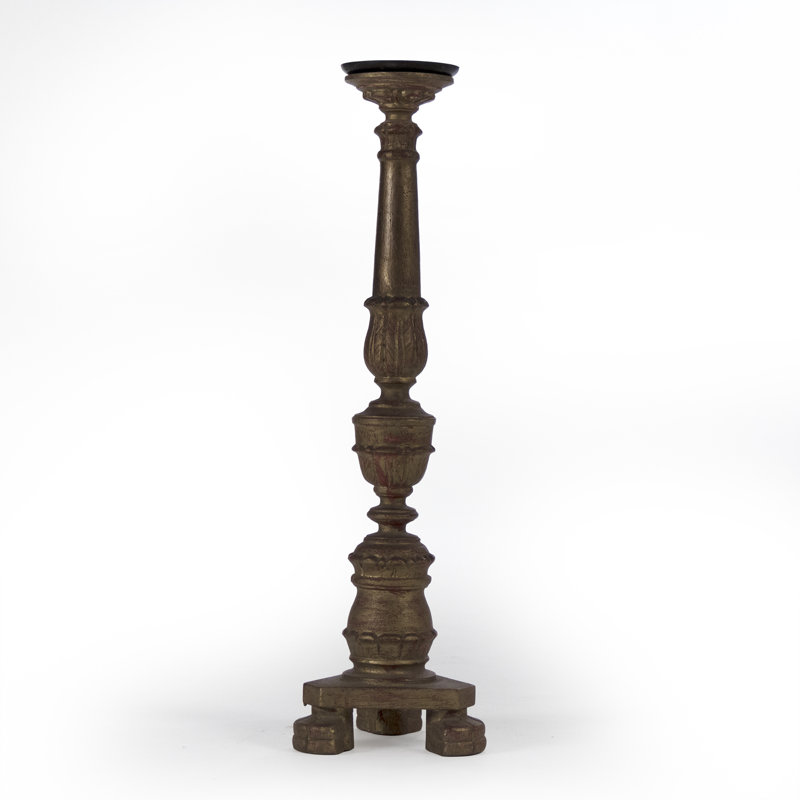 Bougeoir 25,5" avec bougie inclus Agra