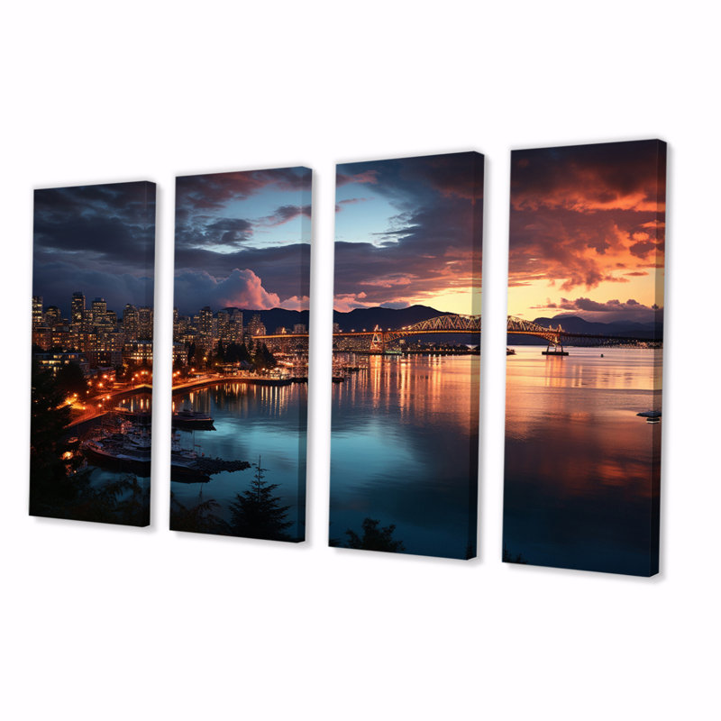" Canada Twilight " 4 - Pieces